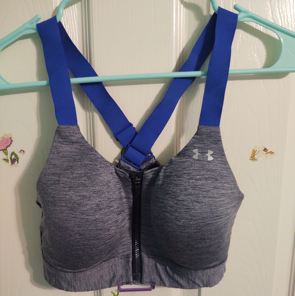 Under Armour Vanis Zip Sports Bra